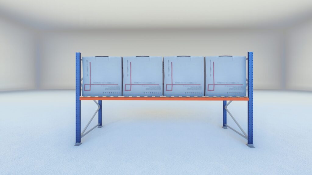 Voordeelpartij gebruikte Nedcon palletstelling 8000 x 1100 mm | 4 niveaus