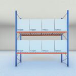 Stow palletstelling 4000mm x 1100mm x 3600mm | 2 niveaus | beginsectie | 2500 kg