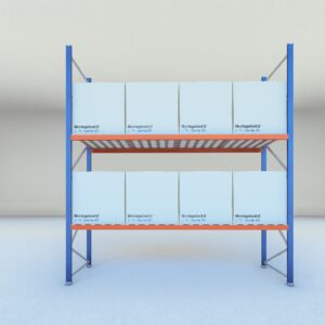 Stow palletstelling 4000mm x 1100mm x 3600mm | 2 niveaus | beginsectie | 2500 kg