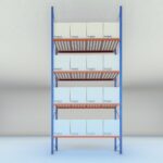 Stow palletstelling 8000mm x 1100mm x 3600mm | 4 niveaus | beginsectie | 2500 kg