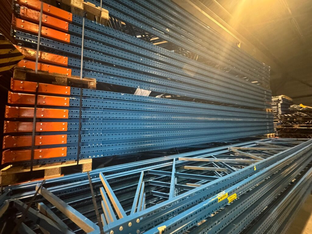 Voordeelpartij gebruikte Nedcon palletstelling 8000 x 1100 mm | 4 niveaus