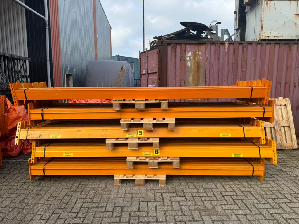 Voordeelpartij gebruikte Nedcon palletstelling 8000 x 1100 mm | 4 niveaus