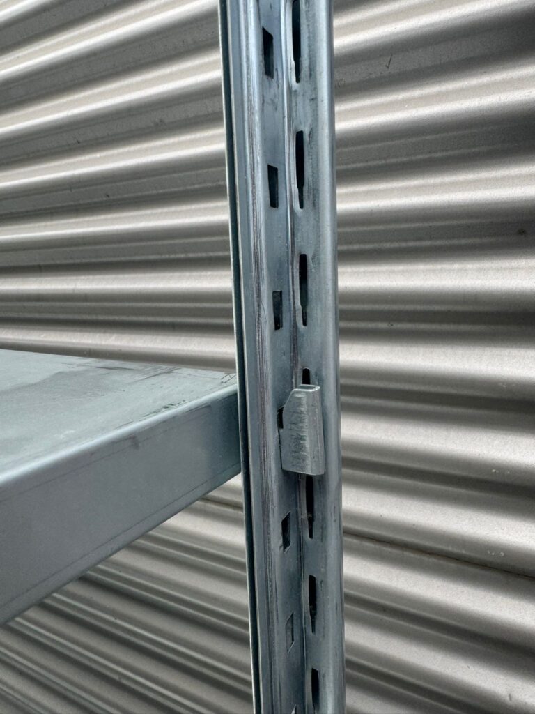 Gebruikte legbordstelling aanbouwsectie 2000 x 1240 x 360 mm