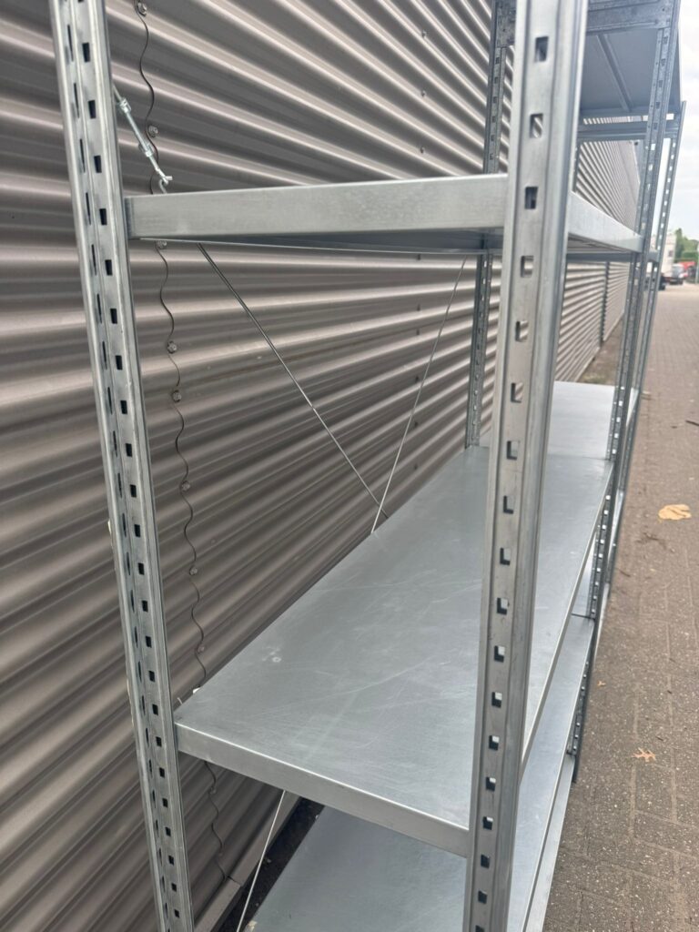 Gebruikte legbordstelling aanbouwsectie 2000 x 1240 x 360 mm
