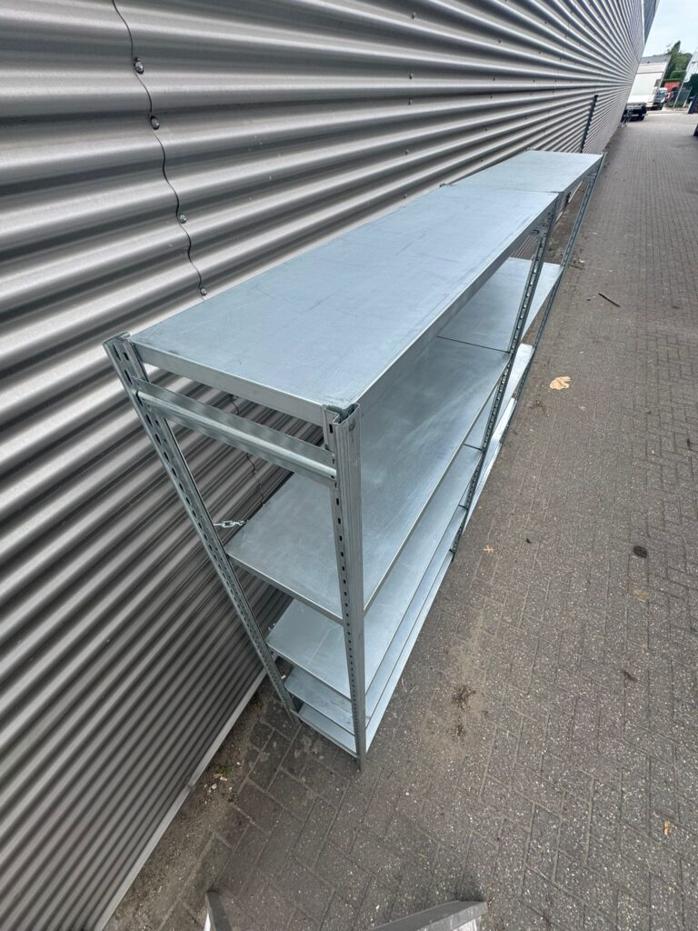 Gebruikte legbordstelling aanbouwsectie 2000 x 1240 x 360 mm