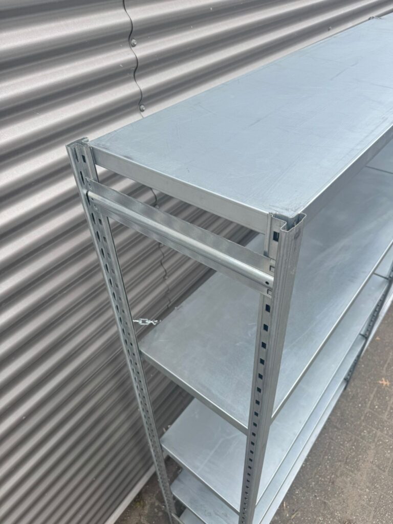 Gebruikte legbordstelling aanbouwsectie 2000 x 1240 x 360 mm