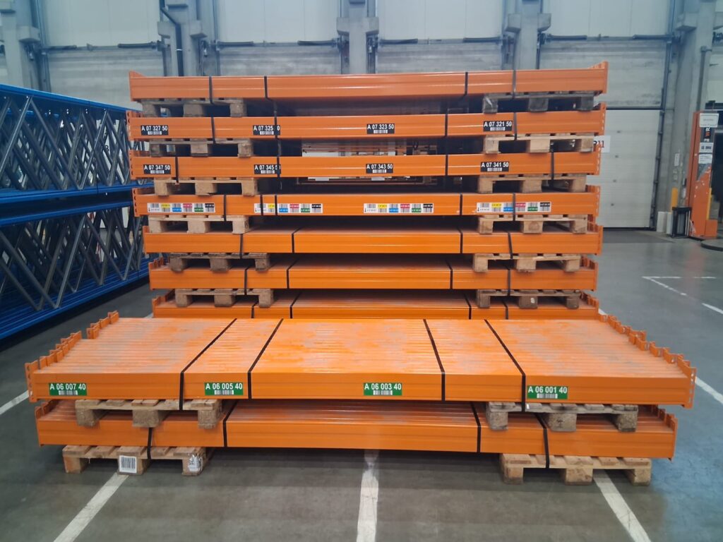 Gebruikte Stow palletstelling 10350 x 3600 x 1100 mm