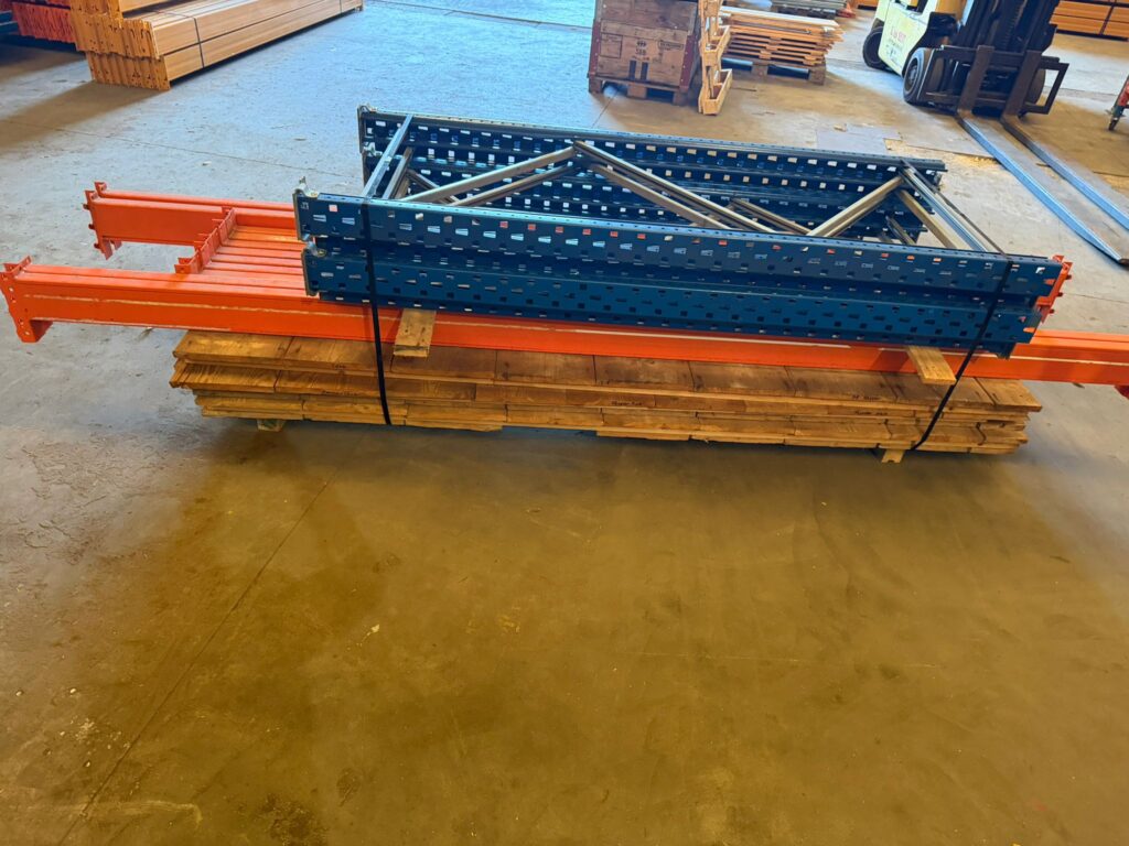 Voordeelpartij gebruikte Duwic palletstelling 2100 x 900 x 3600/2700mm 30 palletplaatsen